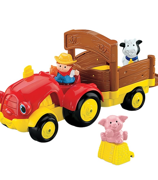 Little People Lil' Movers Vehicle Tow 'n Pull Tractor