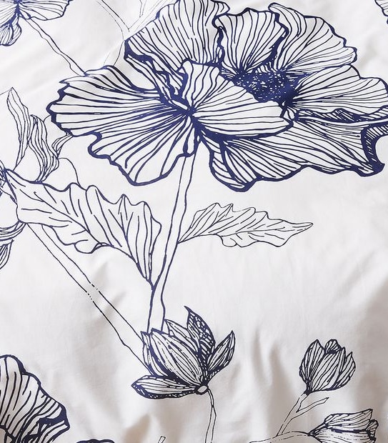Lacey Print Quilt Cover Set