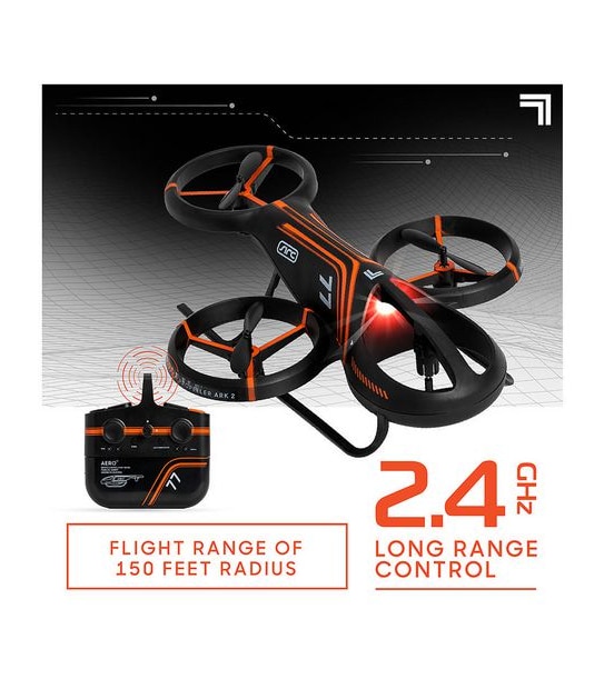 Sharper Image RC Drone Aero Stunt LED