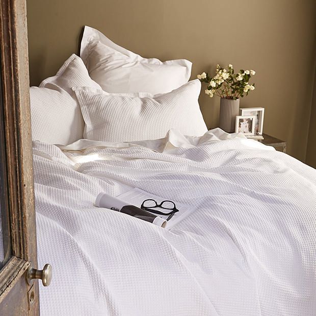 Waffle Quilt Cover Set White Target Australia