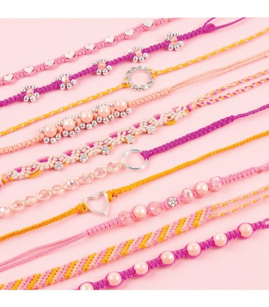 Make-It Real Macrame Friendship Bracelets 