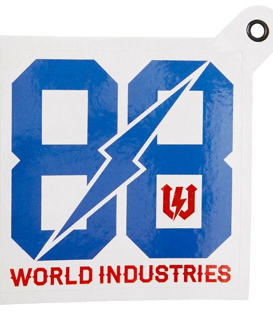 World Industries Short Sleeve Broken Window T-Shirt With Bonus Sticker