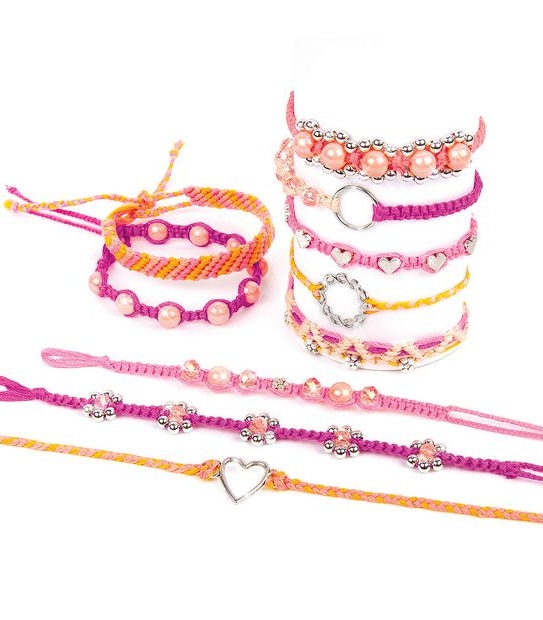 Make-It Real Macrame Friendship Bracelets 