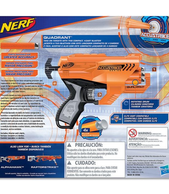 NERF N-Strike Elite Accustrike Quadrant Blaster