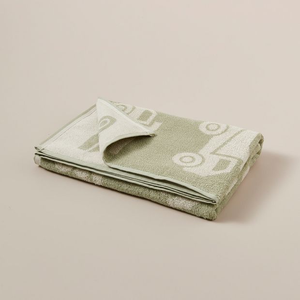 Kids 2 Pack Organic Towels Trucks Target Australia