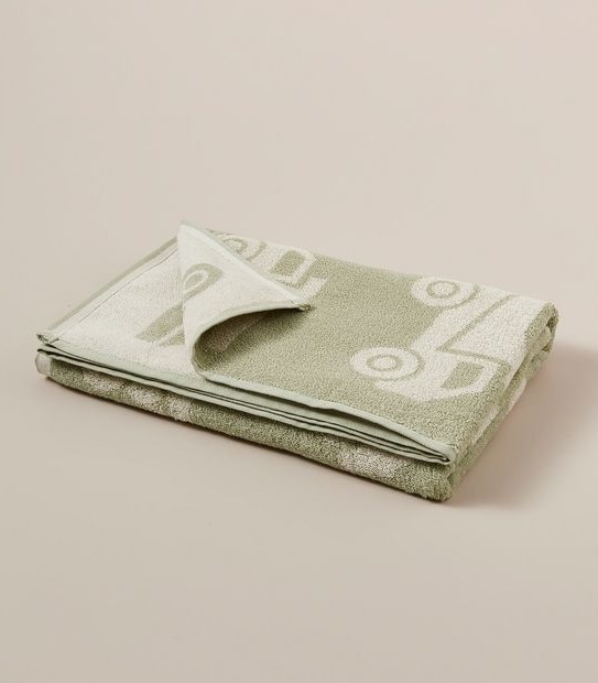 Kids 2 Pack Organic Towels - Trucks