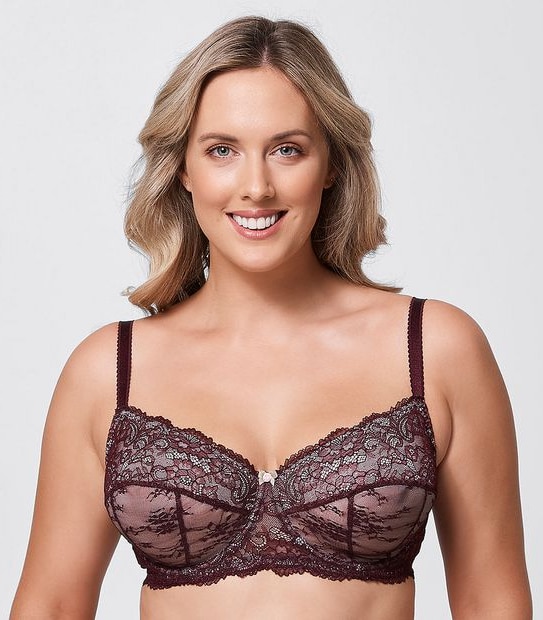 Preview Fuller Figure Lace Soft Cup Bra
