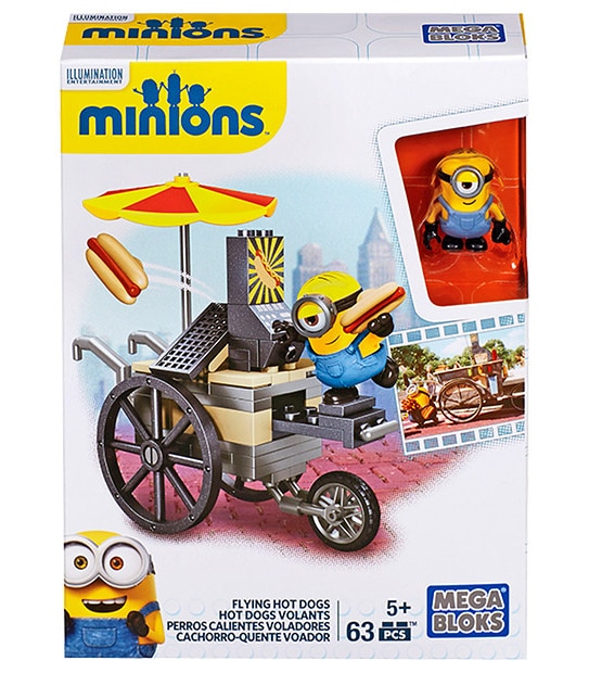 MEGA BLOKS Minions Lab Flying Hot Dogs CNF50