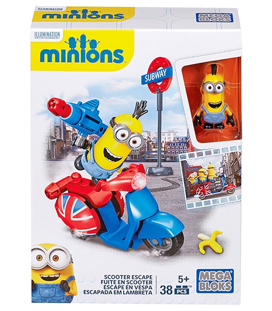 MEGA BLOKS Minions Lab Scooter Escape CNF50