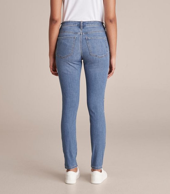 Skinny High Rise Full Length Jeans 3 of 5