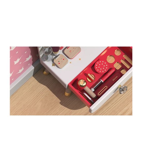 FAO Schwarz Toy Wood Vanity Make-Up Set
