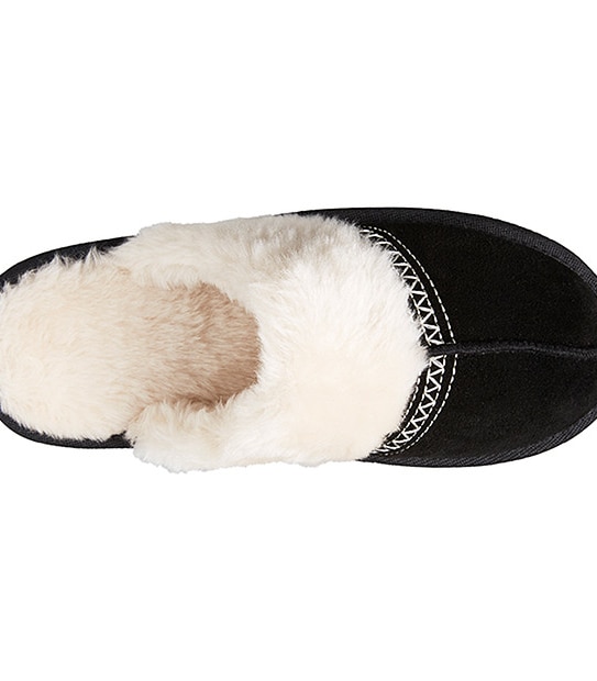 Sammy Suede Slippers - Black 5 of 6