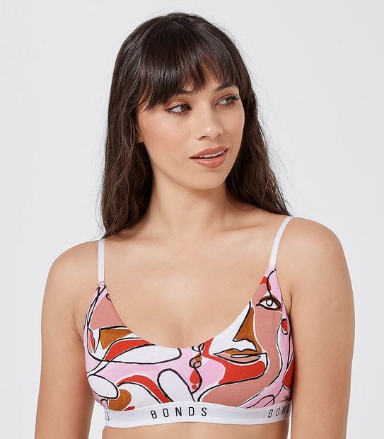 Bonds Original String Crop Top - Still Life