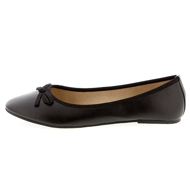 target black ballet flats