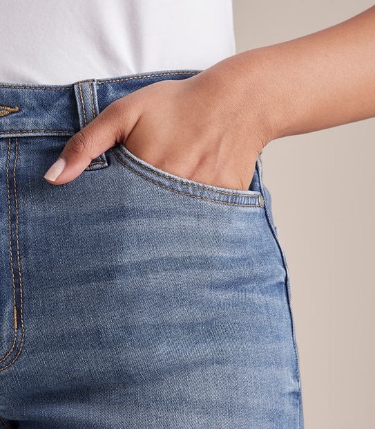 Skinny High Rise Full Length Jeans 4 of 5