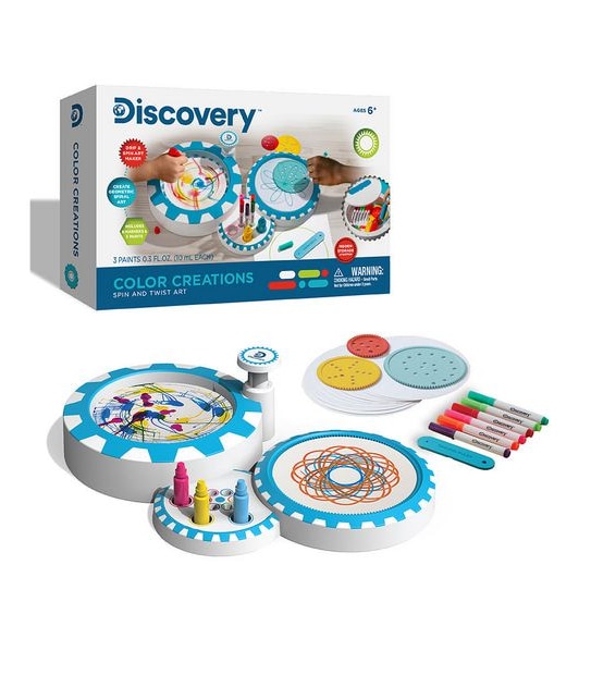 Discovery Spin and Twist Art Colour Creations