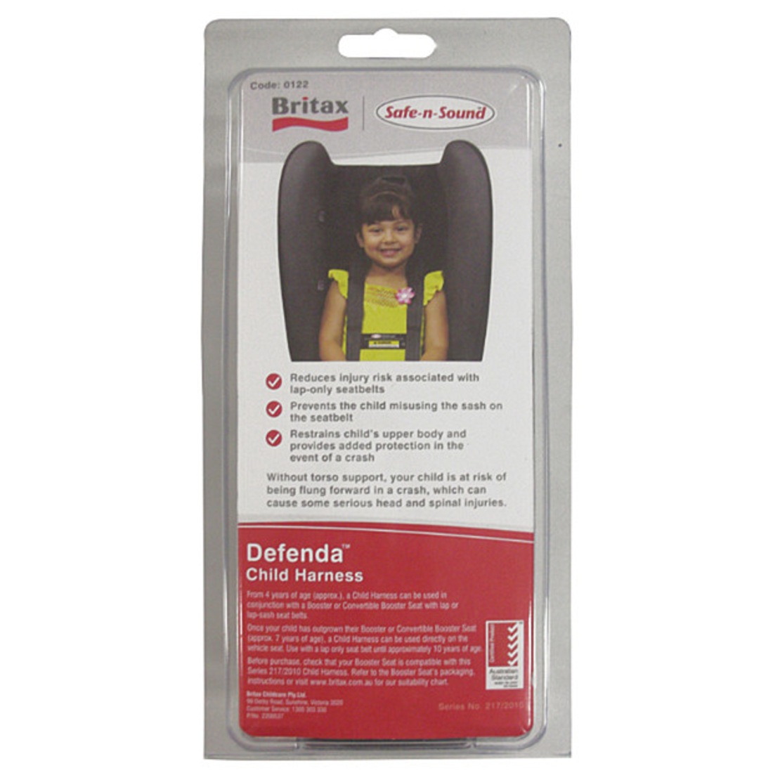 SafenSound Defenda Child Harness Target Australia
