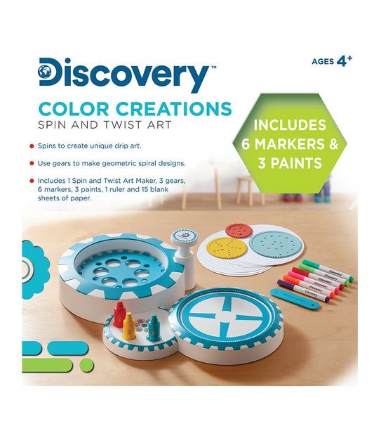 Discovery Spin and Twist Art Colour Creations