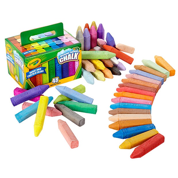 Crayola 48 Pack Sidewalk Chalk Target Australia