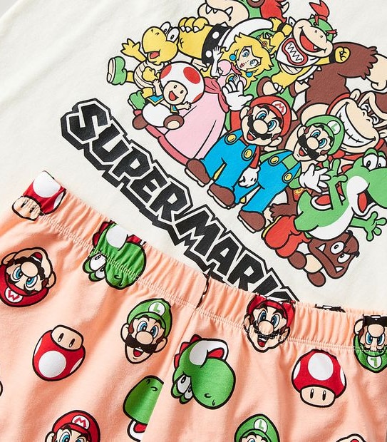 Kids Family Matching Supermario Pyjama Set 5 of 5