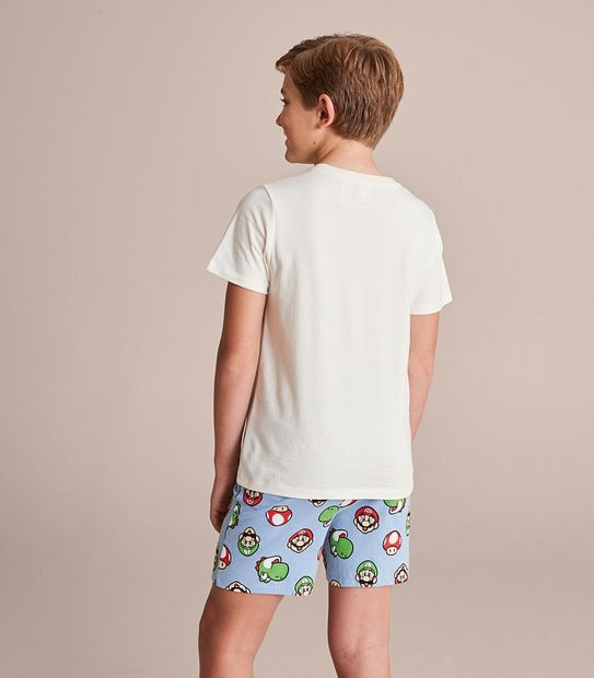 Kids Family Matching Super Mario Pyjama Set