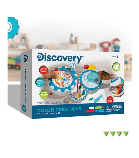 Discovery Spin and Twist Art Colour Creations