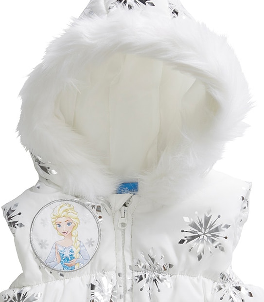 Disney Frozen Snowflake Puffer Vest