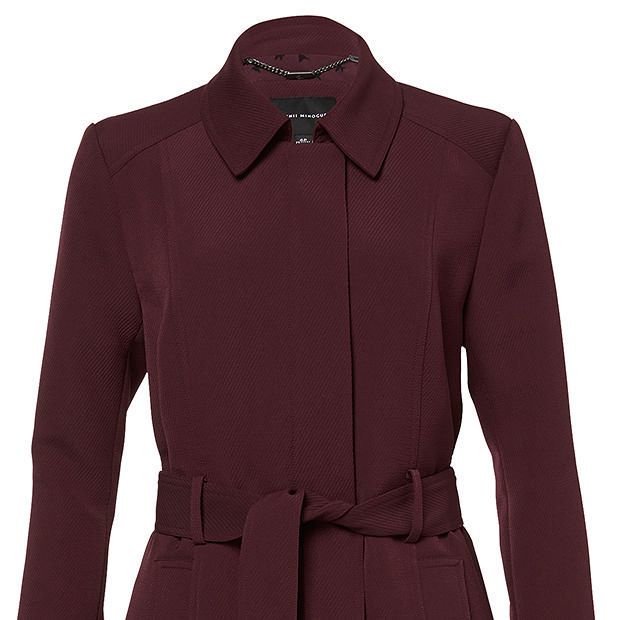 Dannii Minogue Petites Longline Trench 