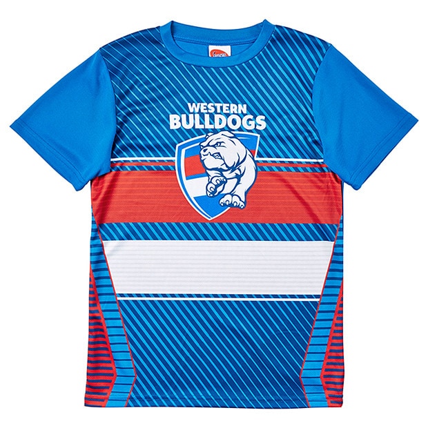 AFL Western Bulldogs Short Sleeve Youth TShirt Target Australia