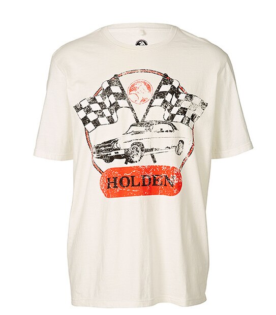 Men's Holden Short Sleeve Printed T-Shirt - Off White