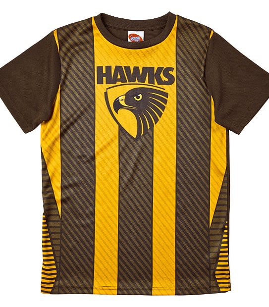 AFL Hawthorn Hawks Short Sleeve Youth T-Shirt
