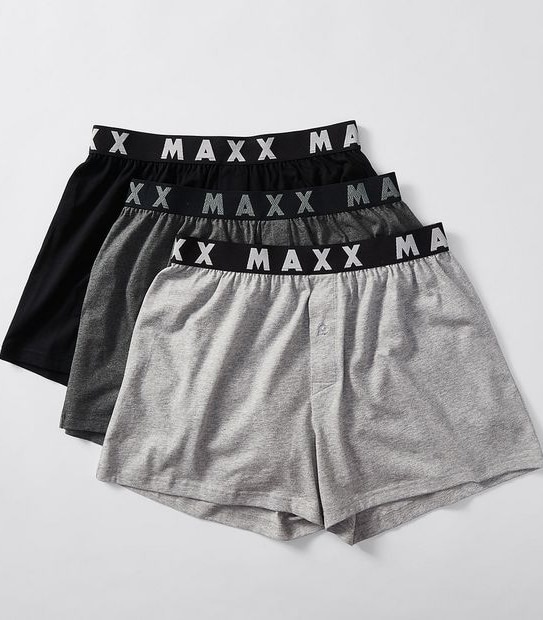 Maxx 3 Pack Knit Boxers