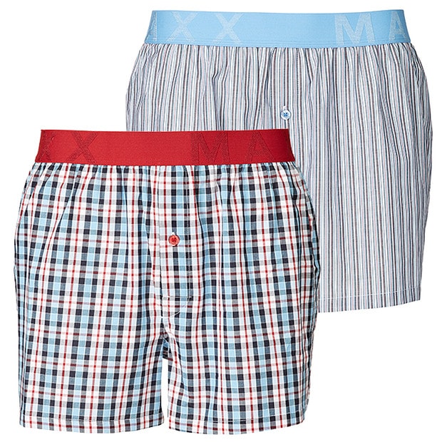 Men's 2 Pack Boxer Shorts Colour Stripe Target Australia