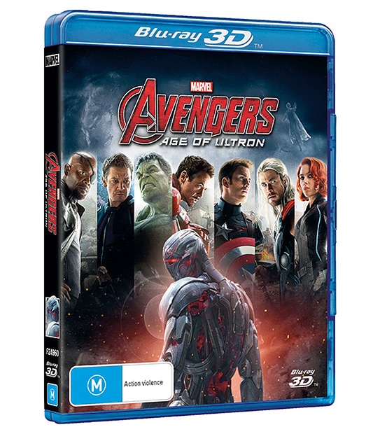 Avengers Age Of Ultron - 3D Blu-Ray