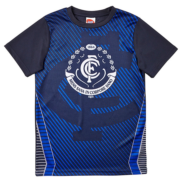 AFL Carlton Blues Short Sleeve Youth TShirt Target Australia