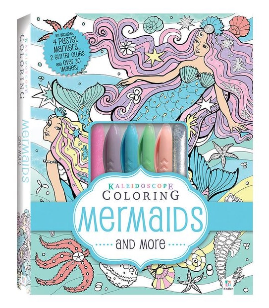 Kaleidoscope Colouring Pastel Kit: Mermaids and More