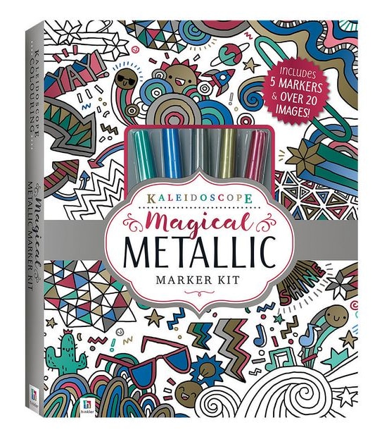 Kaleidoscope Magical Metallic Marker Kit