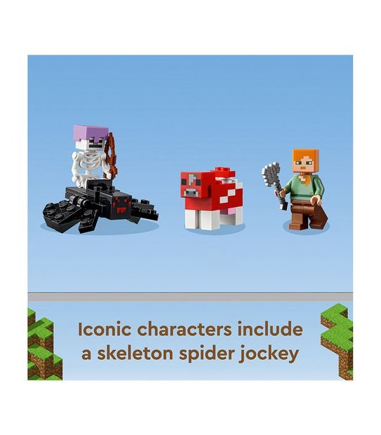LEGO® Minecraft The Mushroom House 21179