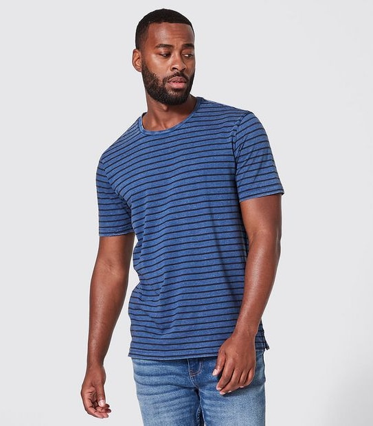 Striped T-Shirt - Blue