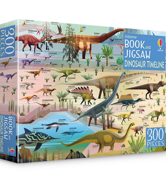 Usborne Book And Jigsaw: Dinosaur Timeline - Rachel Firth/James Gilyard