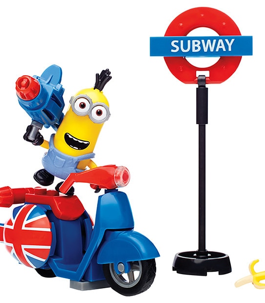 MEGA BLOKS Minions Lab Scooter Escape CNF50