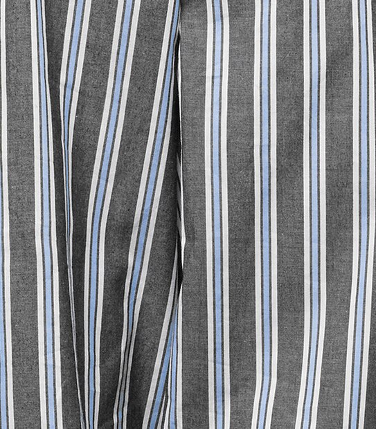 Men's Maxx Poplin Pants - Blue Stripe