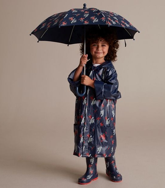 Kids Spider-Man Licensed Raincoat