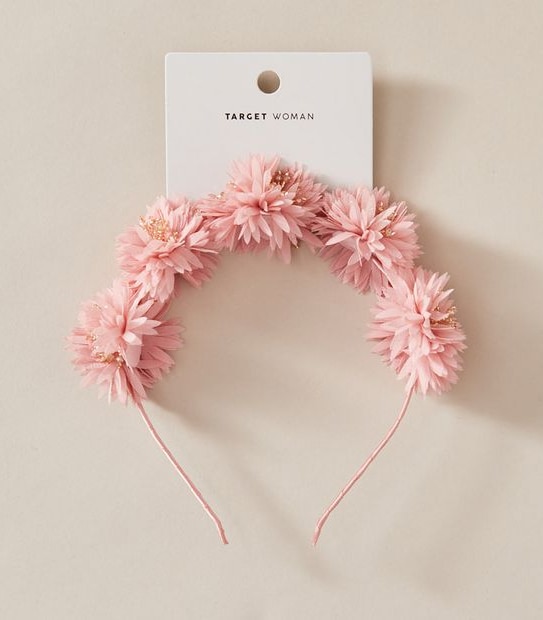 Beaded Floral Headband