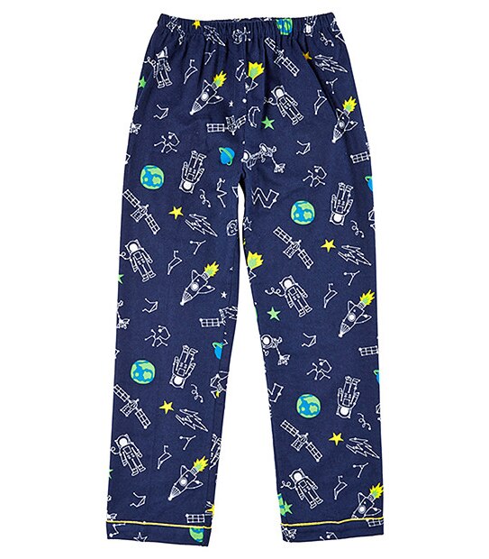Space Print Flannelette Pyjama Set 4 of 5