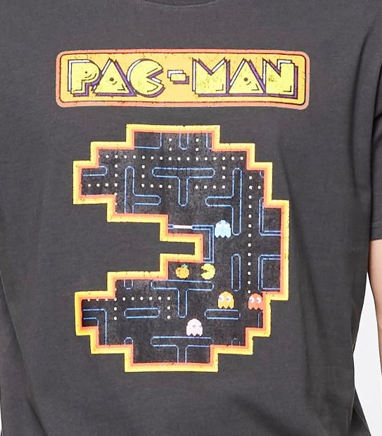 Pac-Man Print T-Shirt