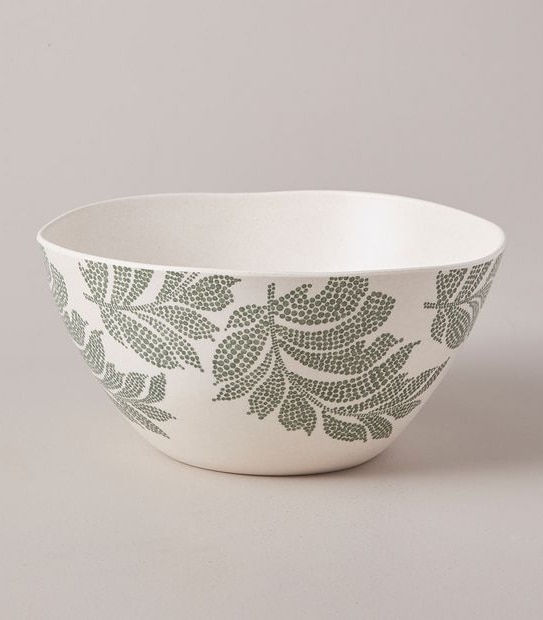 Eden Printed Melamine Serving Bowl
