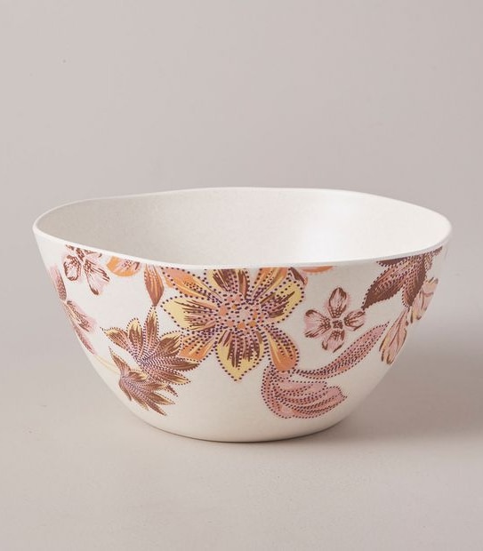 Eden Printed Melamine Serving Bowl
