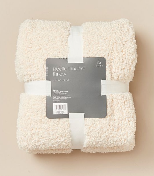 Noelle Boucle Throw