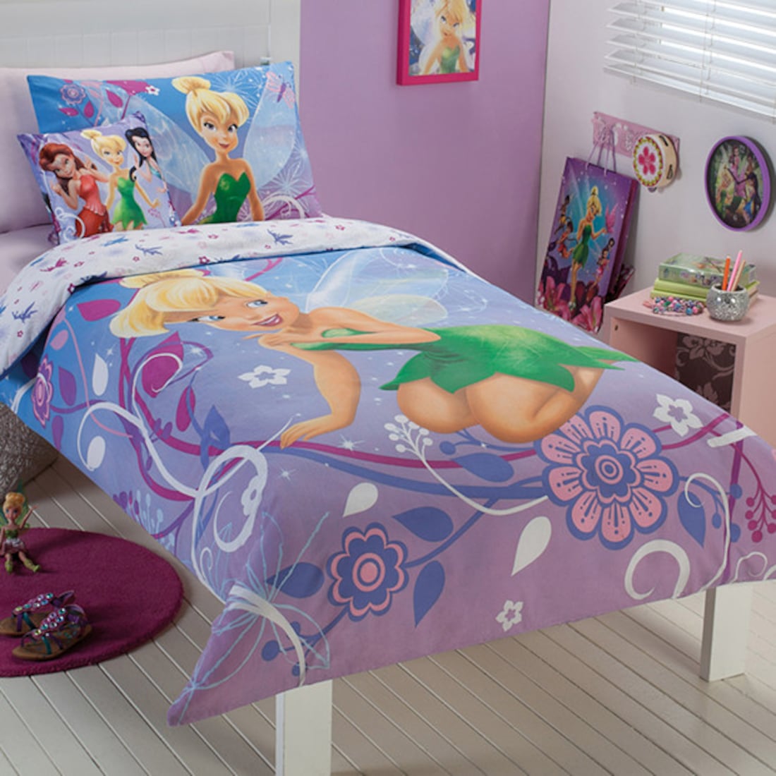 Tinkerbell Sparkling Dreams Quilt Cover Set Target Australia